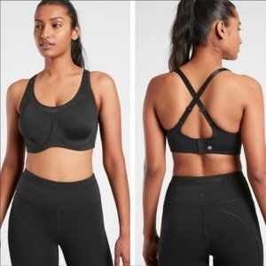 Athleta Glory Bra 2.0 Black 36DD